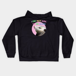 I Did Not Ask to Be Born Kids Hoodie